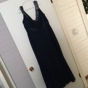 Navy Blue Formal Dress